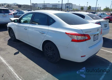 2015 Nissan Sentra S from USA, damaged, VIN 3N1AB7AP5FY302128